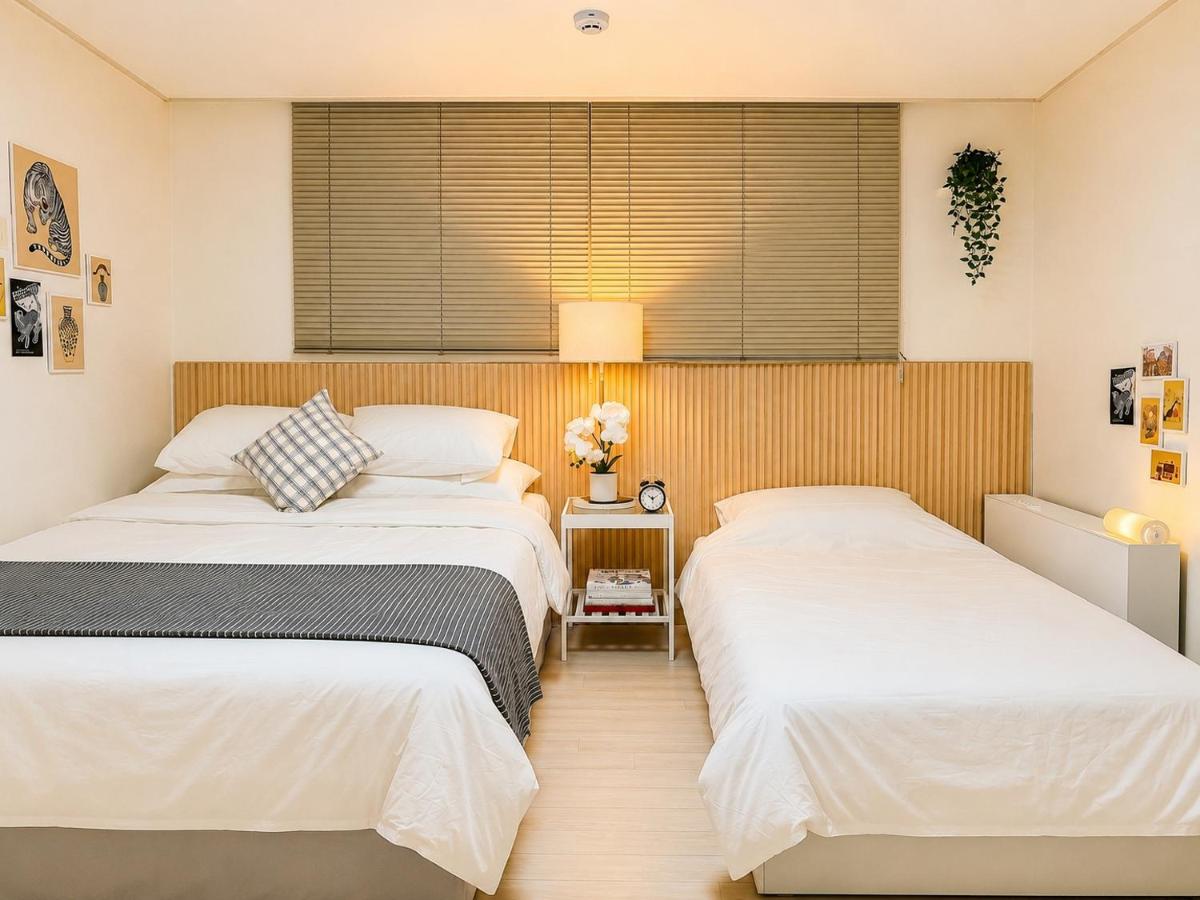 Hongdae 10 min Family 2BR Direct Airport Bus from ICN airport